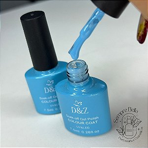 Esmalte Em Gel D&Z uv/gel 617 Azul pastel
