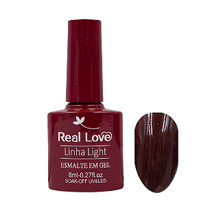 esmalte em gel real love 8ml 058 vinho
