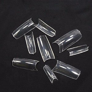 tips curvada helen color com 100 transparente