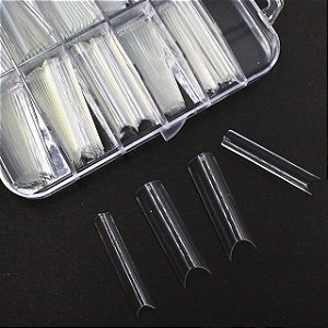 tips helen color transparente extra longa 240u nail