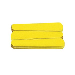 Mini Lixa De Unha Canário Amarelo Com 144 Uni Santa Clara