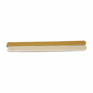 lixa de unhas marrom grande fina kit 6 unidades