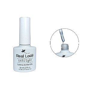 Esmalte em Gel Real Love Linha Light p089 Glitter cintilante