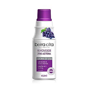 Removedor De Esmalte Uva S/Acetona Beira Alta 450Ml