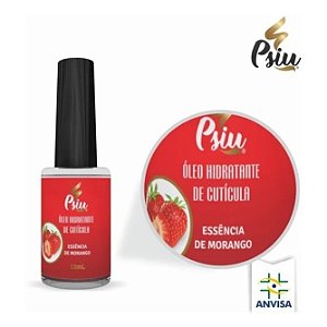 óleo hidratante cuticula psiu morango 10mlç