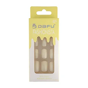 Unha Postiça Dafu Fashionista NUDE
