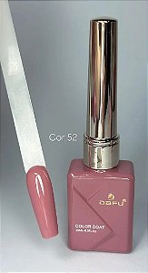 Esmalte em gel dafu Color Coat 10ml m052 nude rosinha
