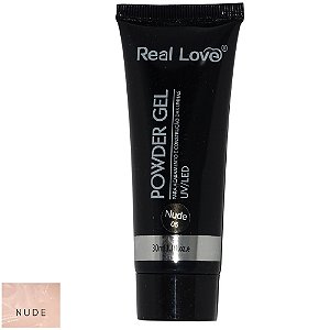 polygel real love powder 01 transparente glitter 30 ml