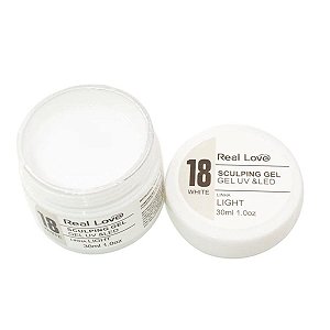 Gel de Modelagem para Unhas Sculpting Gel 30ml - Real Love