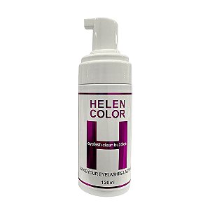 shampoo pump Helen color para cílios 120ml