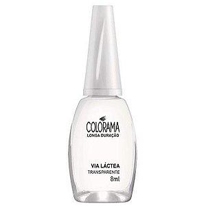 esmalte via lactea transparente  colorama 8 ml
