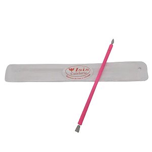 ESPÁTULA INOX C/ SILICONE - CORES VARIADAS - ISIS CUTELARIA