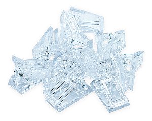 Kit 10 Presilhas Polygel Tips Curvatura C Unhas Gel 3,5 Cmç