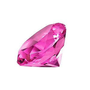 Diamante Joia De Cristal Foto Unha Gel Pedra Grande rosa