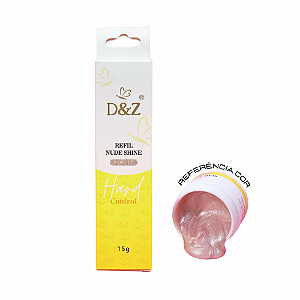 Gel Refil Control Hard D&Z 15g nude shine