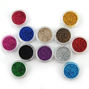 mix gliter real love 12 unidades nails