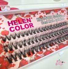 cilios tufinho helen color 40p 0.07d 12mm