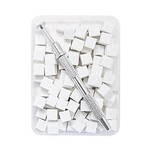 Kit esponjinhas para esfumado & pincél