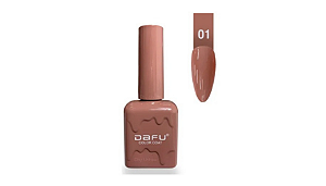 esmalte em gel dafu- 10ml 001 marrom
