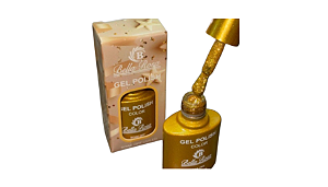 esmalte em gel bella rosa 15ml cor 001 dourado