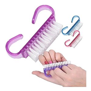 escovinha para limpeza unhas nails design lavar