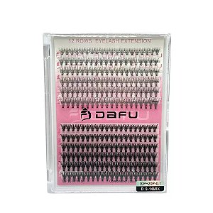 Cílios tufinho 10+20p mix do 9 ao 14 Dafu