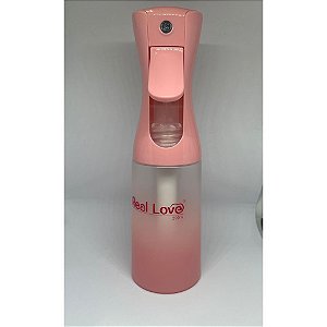 Borrifador Pulverizador Spray 200ml Jato Continuo Real Love
