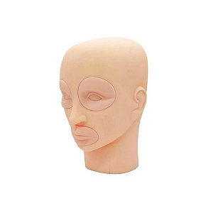 Rosto com Refil de Olhos e Boca para Treino