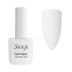 esmalte em gel sioux gel polish 15ml grande 40 branco