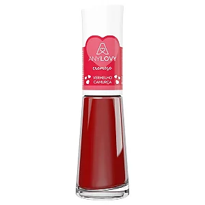 Esmalte Anylovy Vermelho Camurça 8ml