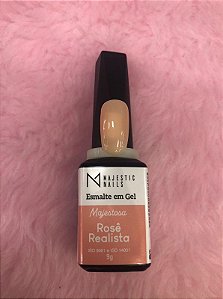 Esmalte em gel Majestic 9g Rosê realista