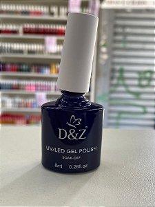 Esmalte em gel d&z 143 azul escuro