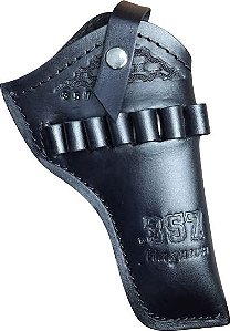 .357 Cano de 4" Externo Calibre Preto Coldre Revólver