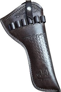 .44 Cano 6,5" Externo Calibre Café Coldre Revólver