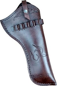 .44 Cano 6,5" Externo Taurus Café Coldre Revólver