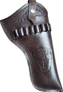 .38 .357 Cano 5.11" Externo Shield Guns Café Coldre Revólver