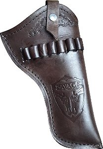 .38 .357 Cano 5.11" Externo Shield Guns Café Coldre Revólver