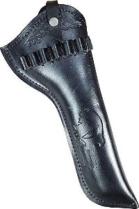 .44 .454 Cano 8" 3/8' Externo Justiceiro Preto Coldre Revólver