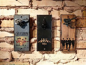 Abridor Magnético de garrafas para Parede Beatles!