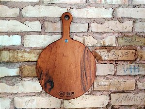 Tábua Madeira Rústica Pizza 32 CM