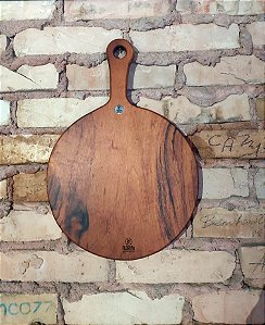 Tábua Madeira Rústica Pizza 24 CM