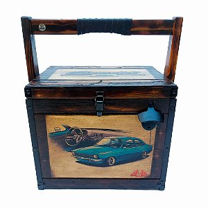 Cooler Personalizado de Madeira Chevette 13 Litros