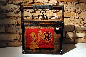 Cooler Personalizado de Madeira Duff 13 Litros