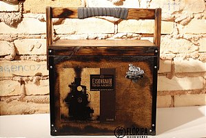Cooler de Madeira Personalizado 21 Litros