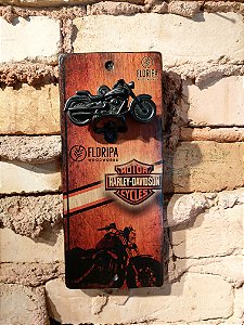 Abridor Magnético de Garrafas para Parede Harley-Davidson!