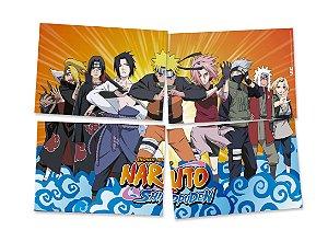 PAINEL 4 LAMINAS NARUTO - UN X 1