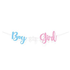 FAIXA DEC BOY OR GIRL - UN X 1