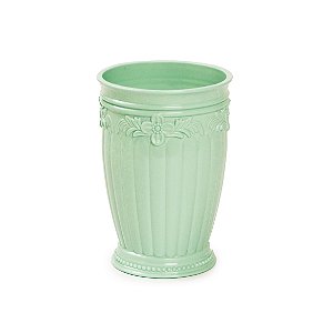 CACHEPOT FLORAL P VERDE - UN X 1