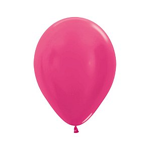 BALAO LATEX MET R5 FUCSIA - UN X 1