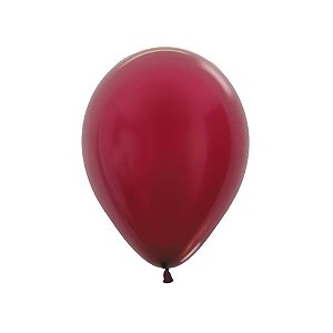 BALAO LATEX MET R5 BORDO - UN X 1